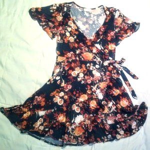 Altar'd state boho flowy floral dress